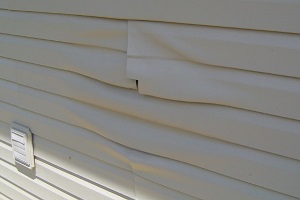 warp siding due to heat wave